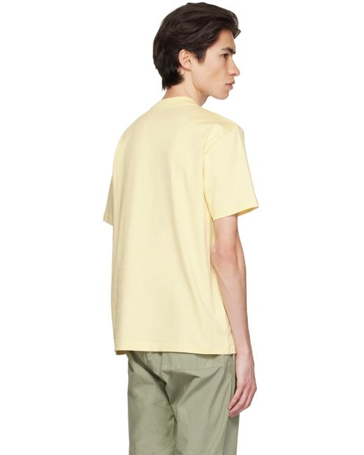Norse Projects Multicolor Yellow Johannes T-shirt for men