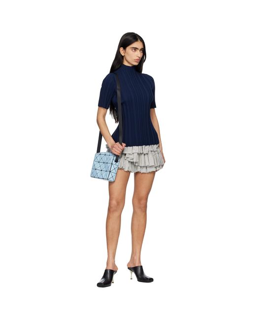 Issey Miyake Black Cuboid Bag