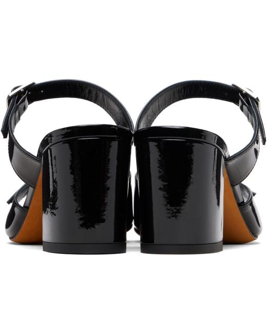 Maryam Nassir Zadeh Black Una Heeled Sandals