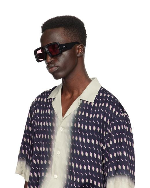 Loewe Black Paula's Ibiza Dive In Mask Sunglasses for men