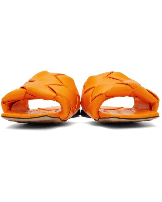 Bottega Veneta Black Lido Sandals