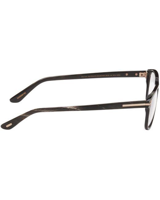 Tom Ford Black Private Collection Horn Glasses for men