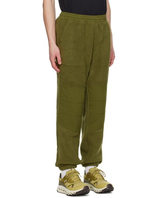 The North Face Green Denali Sweatpants for men