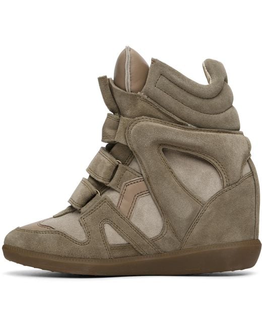 Isabel Marant Green Bekett Sneakers