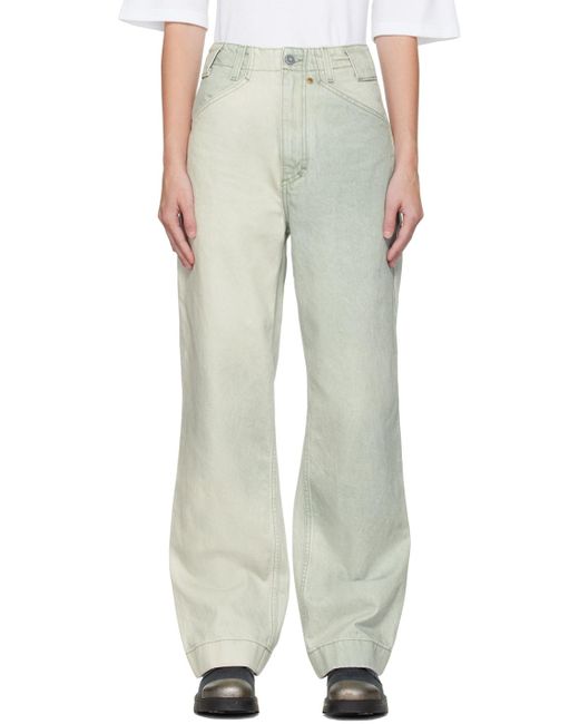 Objects IV Life White Wide Leg Jeans