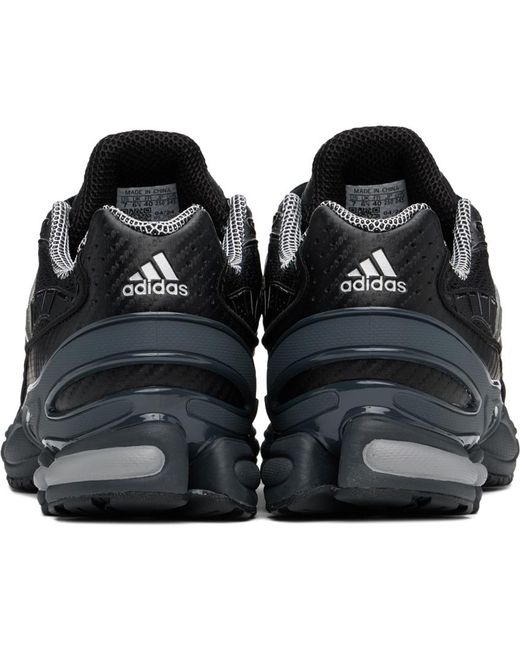 Adidas Originals Black Mesh Low-Top Sneakers for men