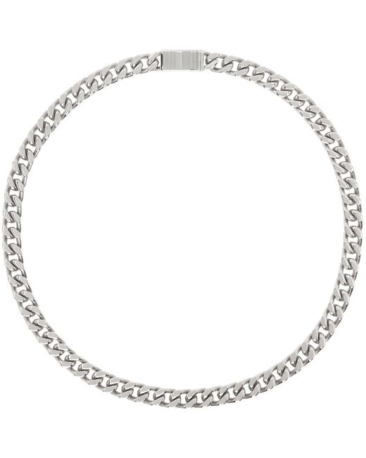VTMNTS Metallic Curb Chain Necklace for men