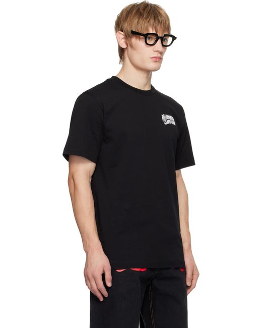 BBCICECREAM Black Small Arch Logo T-Shirt for men