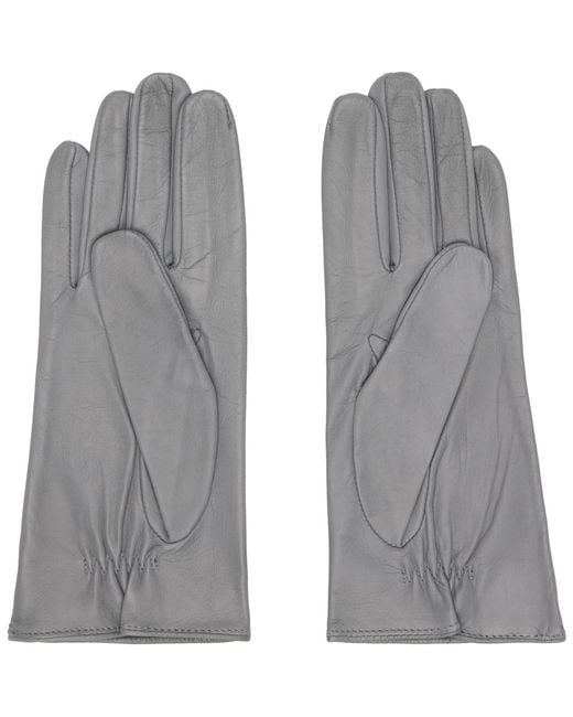 Handsome Stockholm Gray Washable Leather Gloves for men