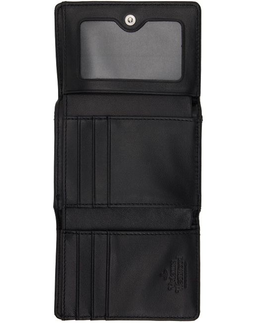 Petit portefeuille noir à monture de bourse Vivienne Westwood pour homme en coloris Black