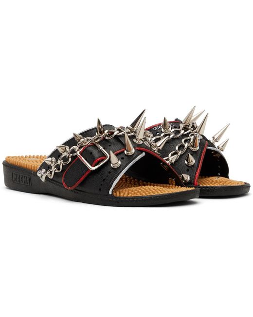 新品 24AW doublet PUNK MASSAGE SANDAL Doublet Punk Massage Sandals in Black for Men | Lyst