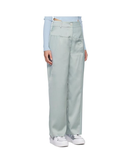 Feng Chen Wang Black Paneled Trousers