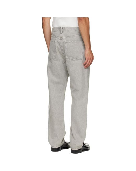 Agolde Gray 90's Jeans for men