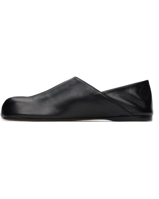 J.W. Anderson Black Paw Loafers