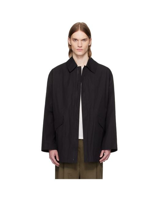 The Row Black Noe Jacket for men