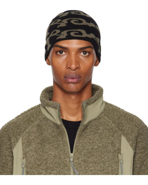 Roa Green Vortex Beanie for men