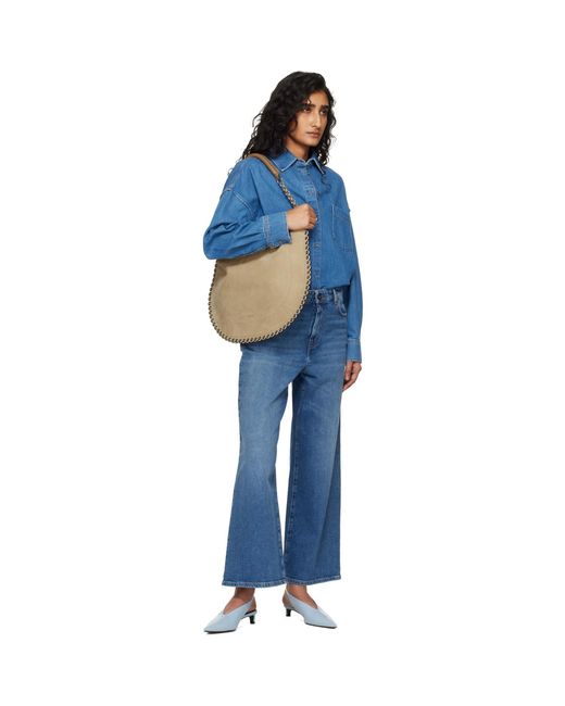 Weekend by Maxmara Blue Foggia Denim Shirt