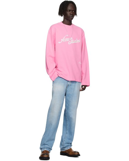 メンズ Acne ブルー 1991 Toj ルーズフィット ジーンズ Blue