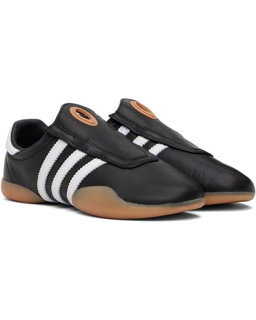 Adidas Originals Black Taekwondo Mei Leather Sneakers