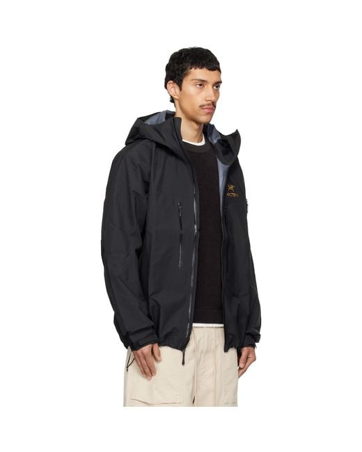 Arc'teryx Black Alpha Sv Jacket for men
