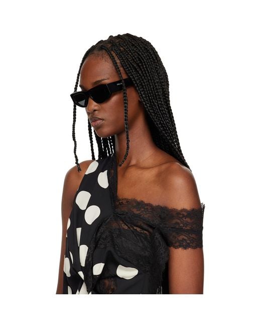 Prada Black 'Prada Symbole' Sunglasses for men