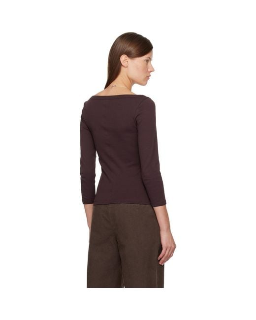 Flore Flore Purple Steffi T-Shirt