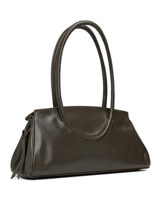Staud Black Taupe Maude Shoulder Bag