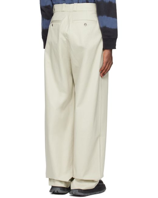 Eytys Off-white Scout Trousers for men