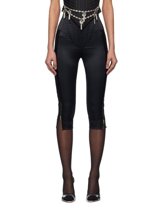 Dilara Findikoglu Blue Regeneration Capri Trousers