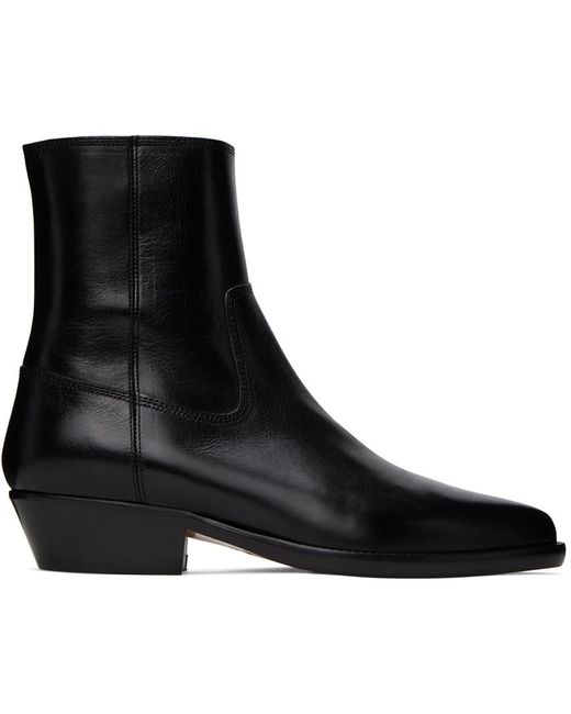 Isabel Marant Black Okuni Boots for men