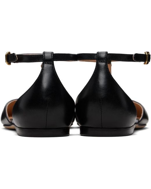 Chloé Black Celeste Ballerina Flats