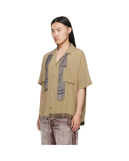 Magliano Multicolor Pasolini Short Sleeve Shirt for men