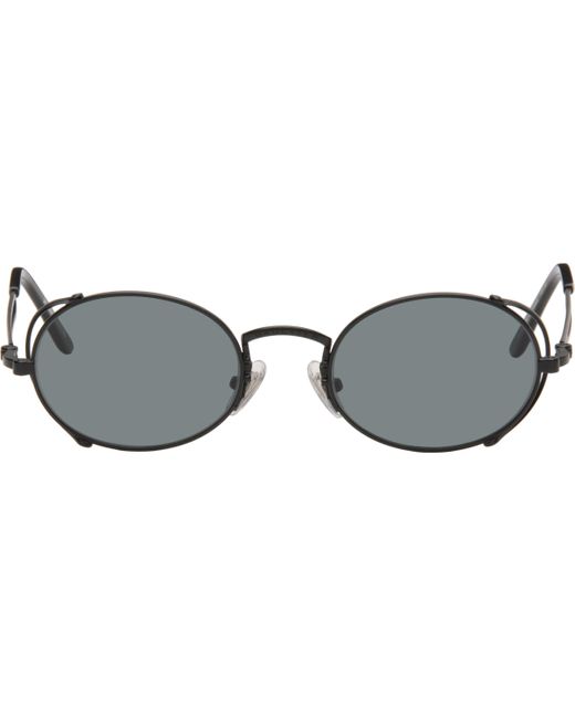 メンズ Jean Paul Gaultier ブラック 'The 55-3175' サングラス Black