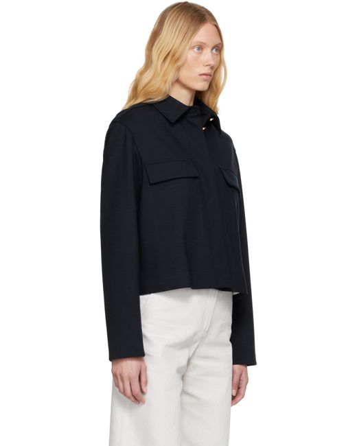 Max Mara ネイビー Talamo ジャケット Black