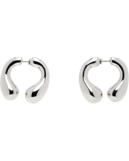 Panconesi Black P Helix Earrings