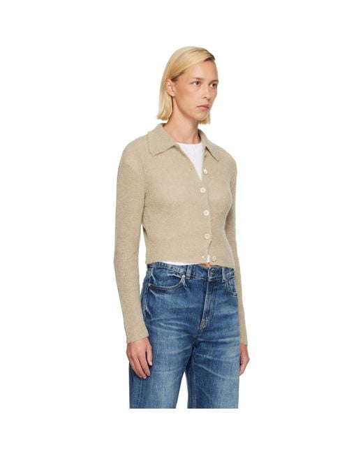 Our Legacy Blue Mazzy Polo Cardigan
