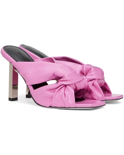 Ioannes Black Rococo Sandals