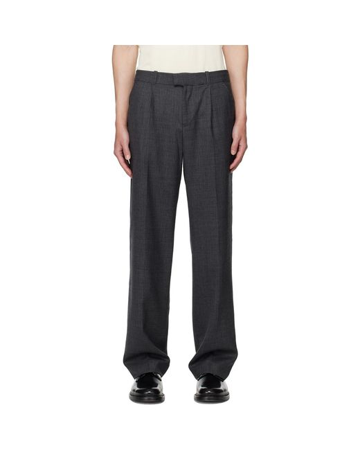 Our Legacy Black Slack Trousers for men