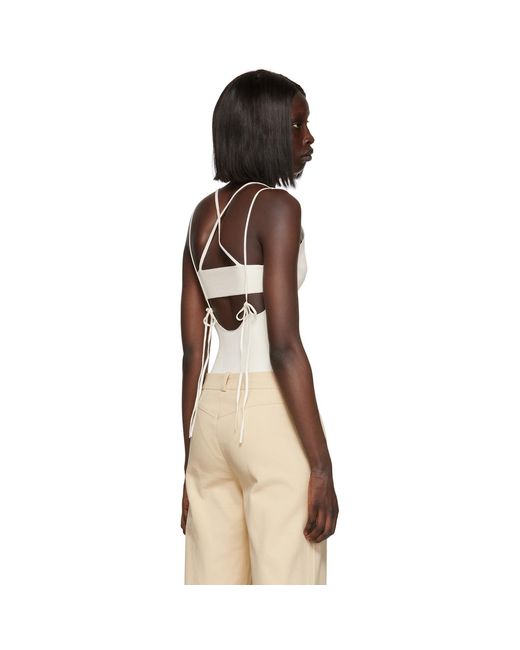 Anna October Black Brigitte Bodysuit