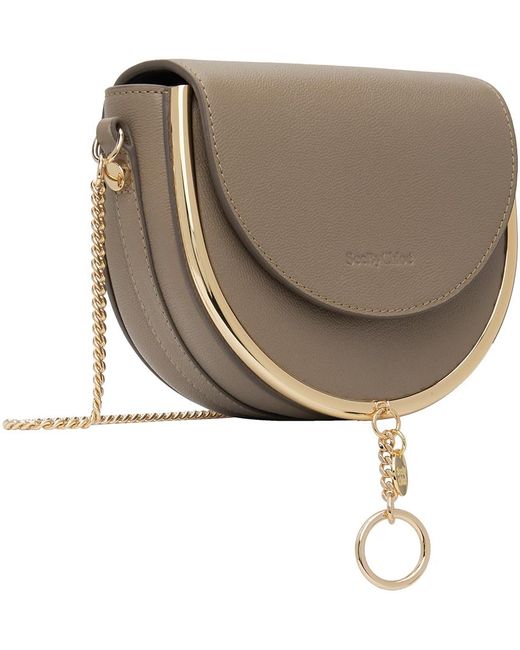 See By Chloé Natural Taupe Mara Evening Bag