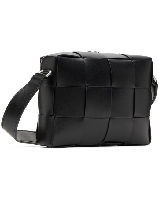 Bottega Veneta Black Cassette Camera Bag
