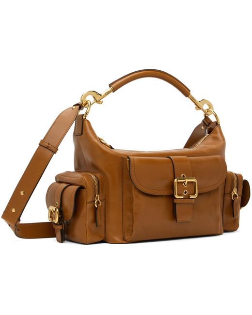Chloé Brown Tan Large Camera Bag