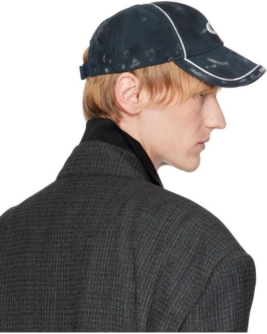 Balenciaga Black Loop Sports Icon Cap for men