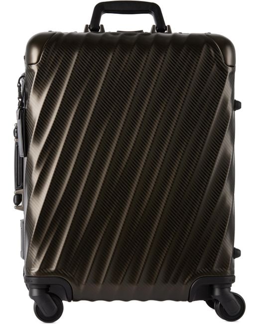 Tumi Black Continental Carry-On Suitcase for men