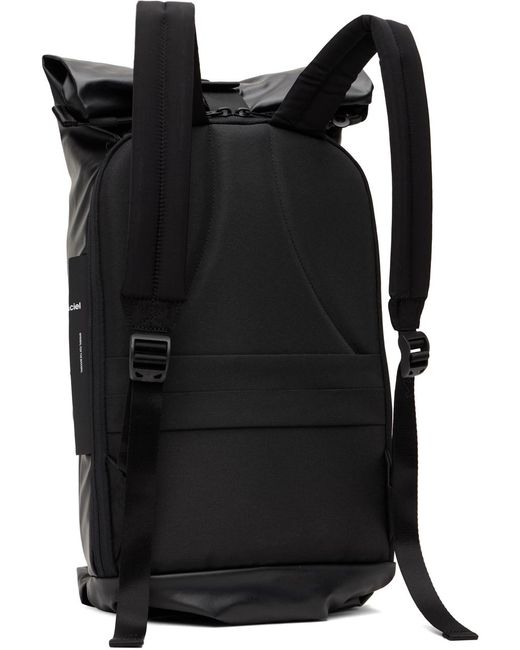 Côte&Ciel Black Ru Raven Backpack for men