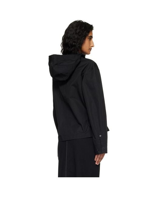 Y-3 Black Hooded Jacket
