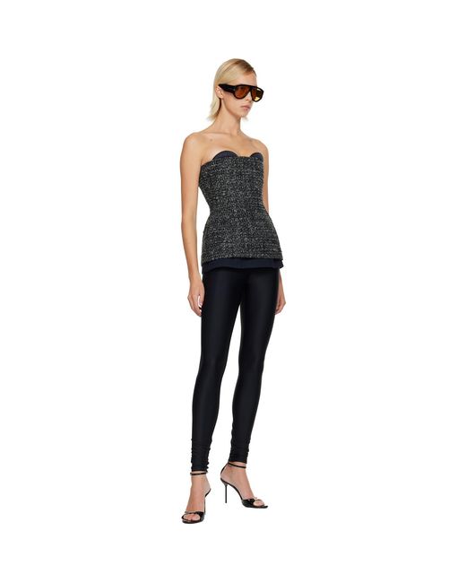 DIESEL Blue P-Hour-Bond Leggings