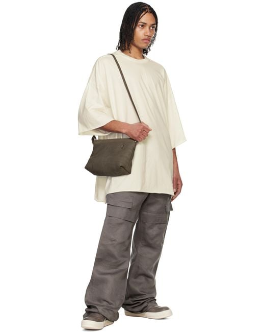 メンズ Rick Owens グレー Hollywood Adri バッグ Black