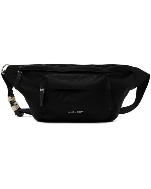 Givenchy Black Essential You Belt Bag for men