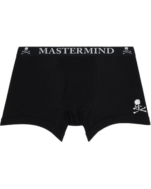 MASTERMIND WORLD Black Mw T-Shirt & Boxer Briefs Set for men